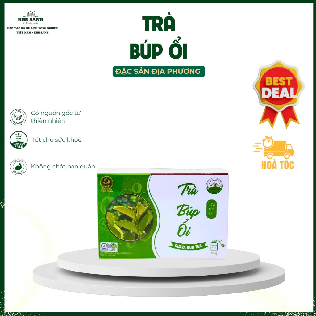 Trà Búp Ổi - Thư Giãn Tự Nhiên, Cải Thiện Tiêu Hóa