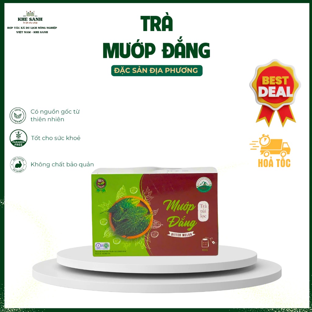 Trà Mướp Đắng - Thanh Lọc Cơ Thể, Giảm Cân Tự Nhiên