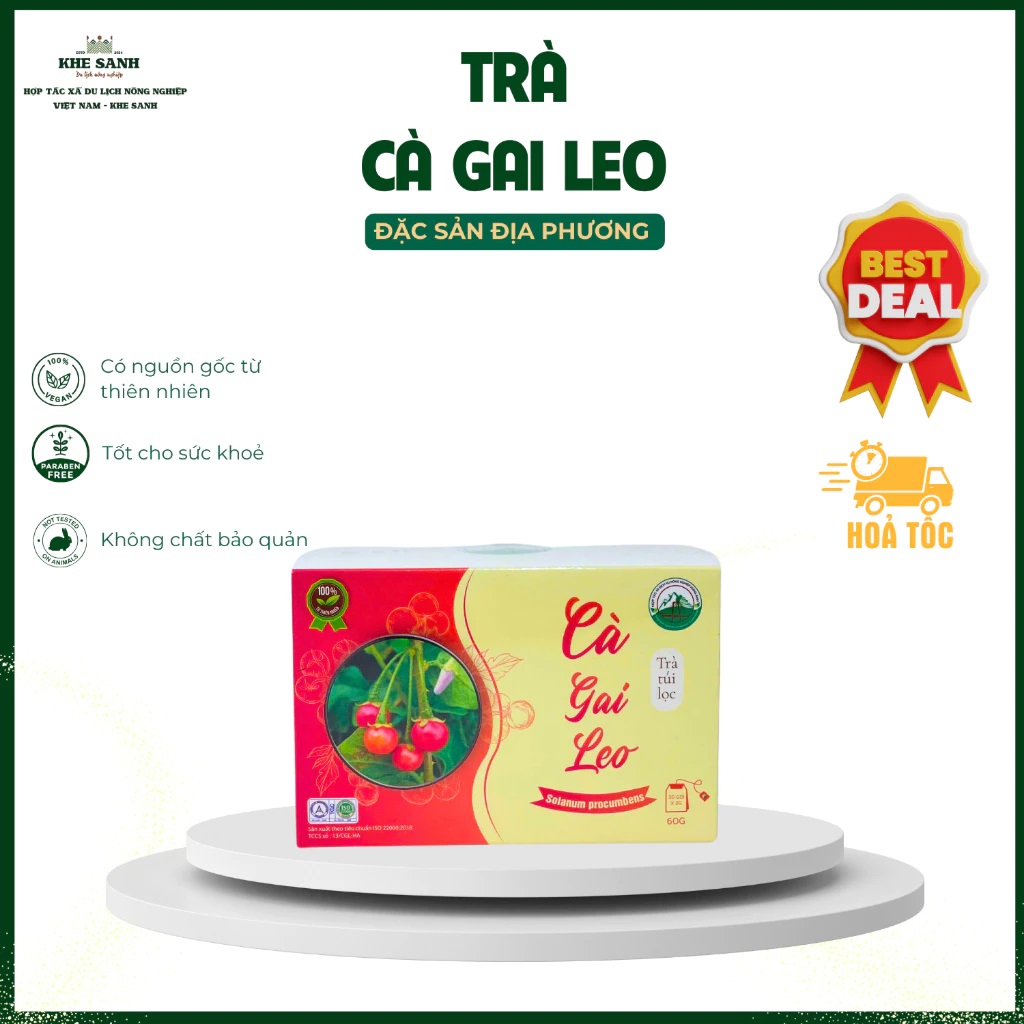 Trà Cà Gai Leo - Bảo Vệ Gan, Thanh Lọc Cơ Thể