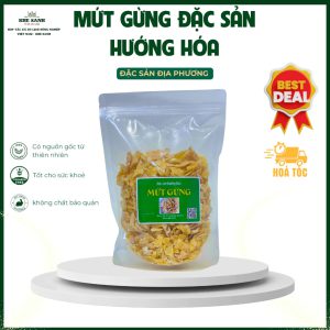 Mứt Gừng Đặc Sản Hướng Hóa - Cay Ngọt Tự Nhiên