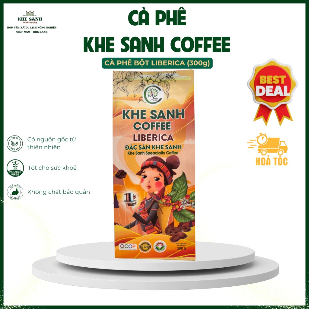 Cà Phê Khe Sanh Coffee Liberica - Hương Vị Tự Nhiên, Tinh Tế