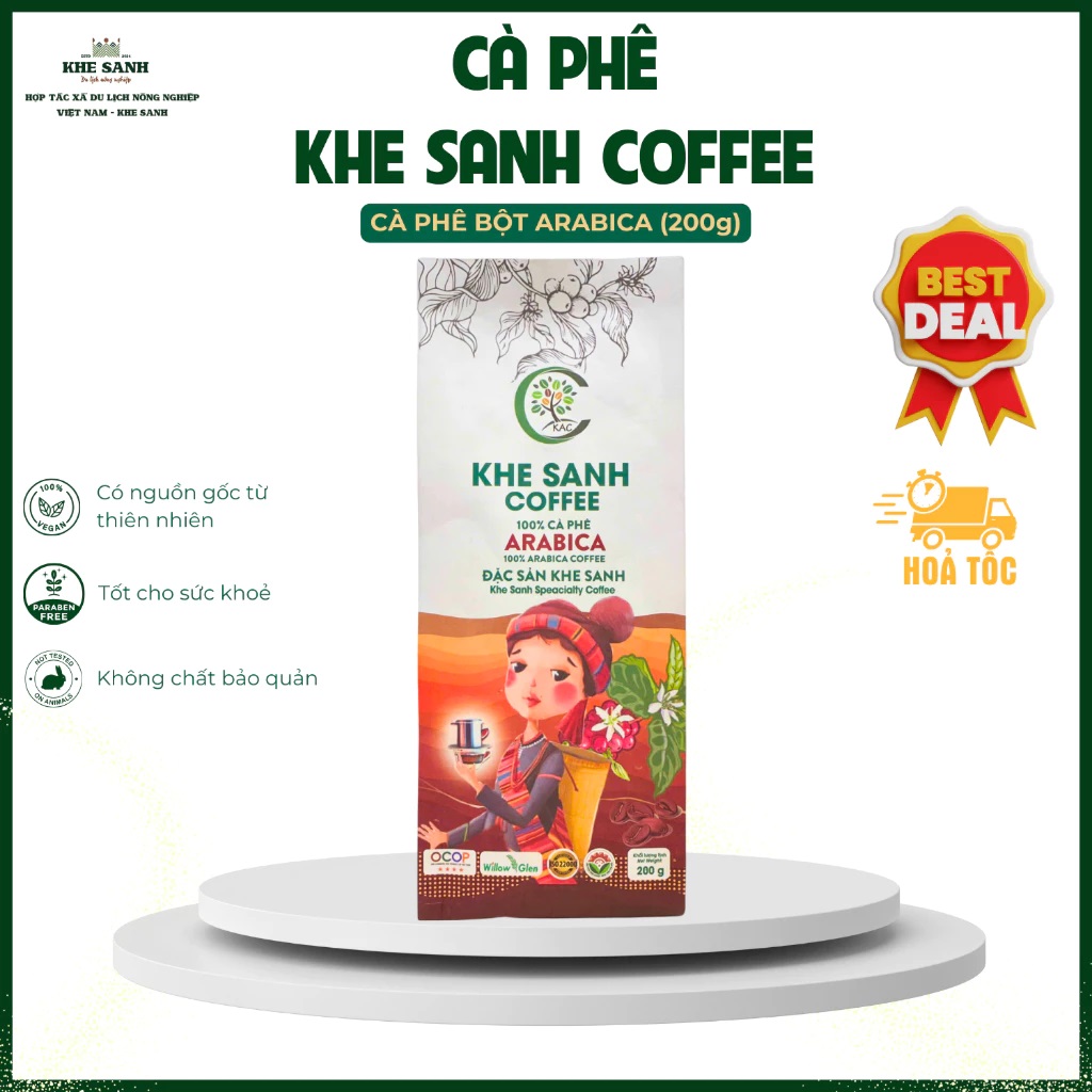 Cà Phê Khe Sanh Coffee Arabica - Hương Vị Tự Nhiên, Tinh Tế