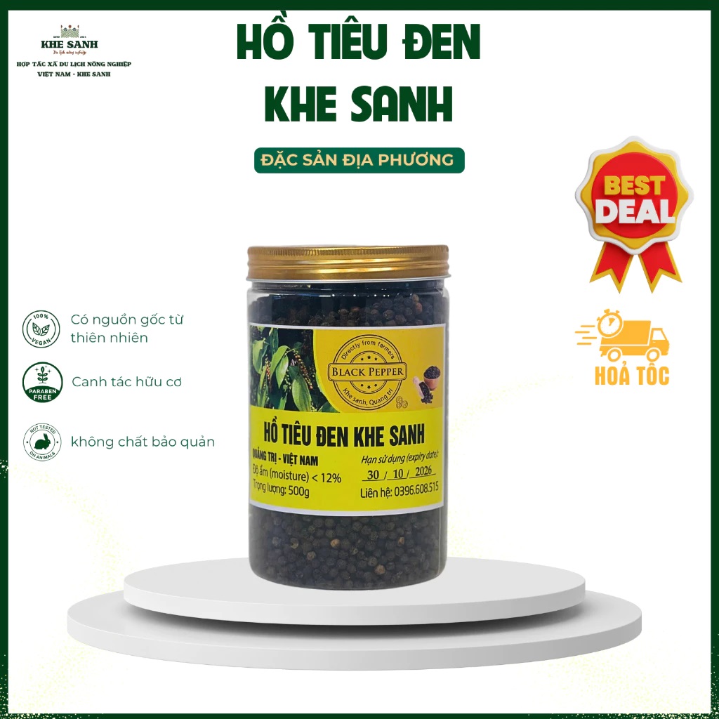 Hồ Tiêu Đen – Hương Vị Đậm Đà Từ Đất Núi