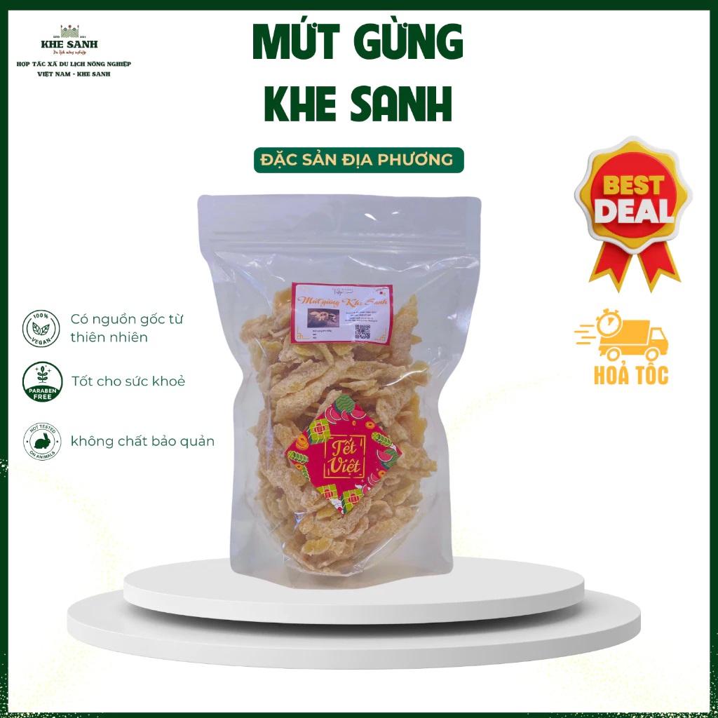 Mứt Gừng Khe Sanh Valley Farm – Hương Vị Từ Thiên Nhiên, Tốt Cho Sức Khỏe