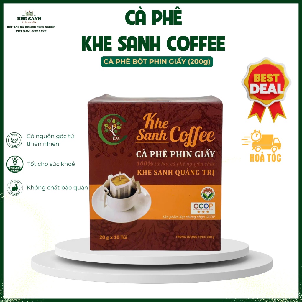 Cà Phê Khe Sanh Coffee Phin - Hương Vị Tự Nhiên, Tinh Tế