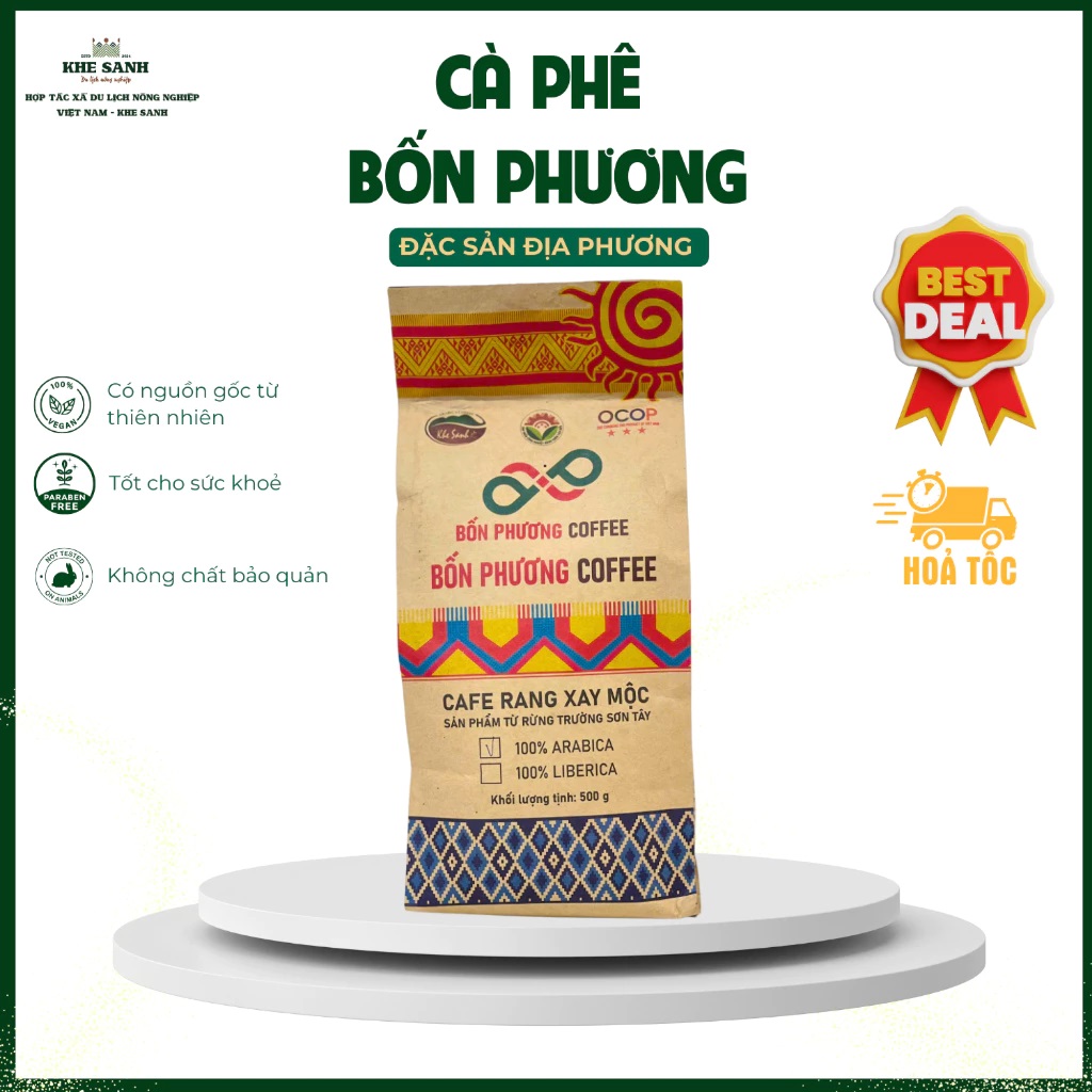 Cà Phê Bốn Phương - Hương Vị Đặc Trưng, Chất Lượng Vượt Trội