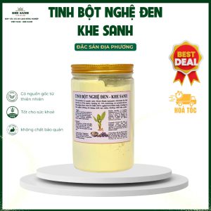 Tinh Bột Nghệ Đen – 100% Từ Tự Nhiên Sức Khỏe Từ Đất Trồng