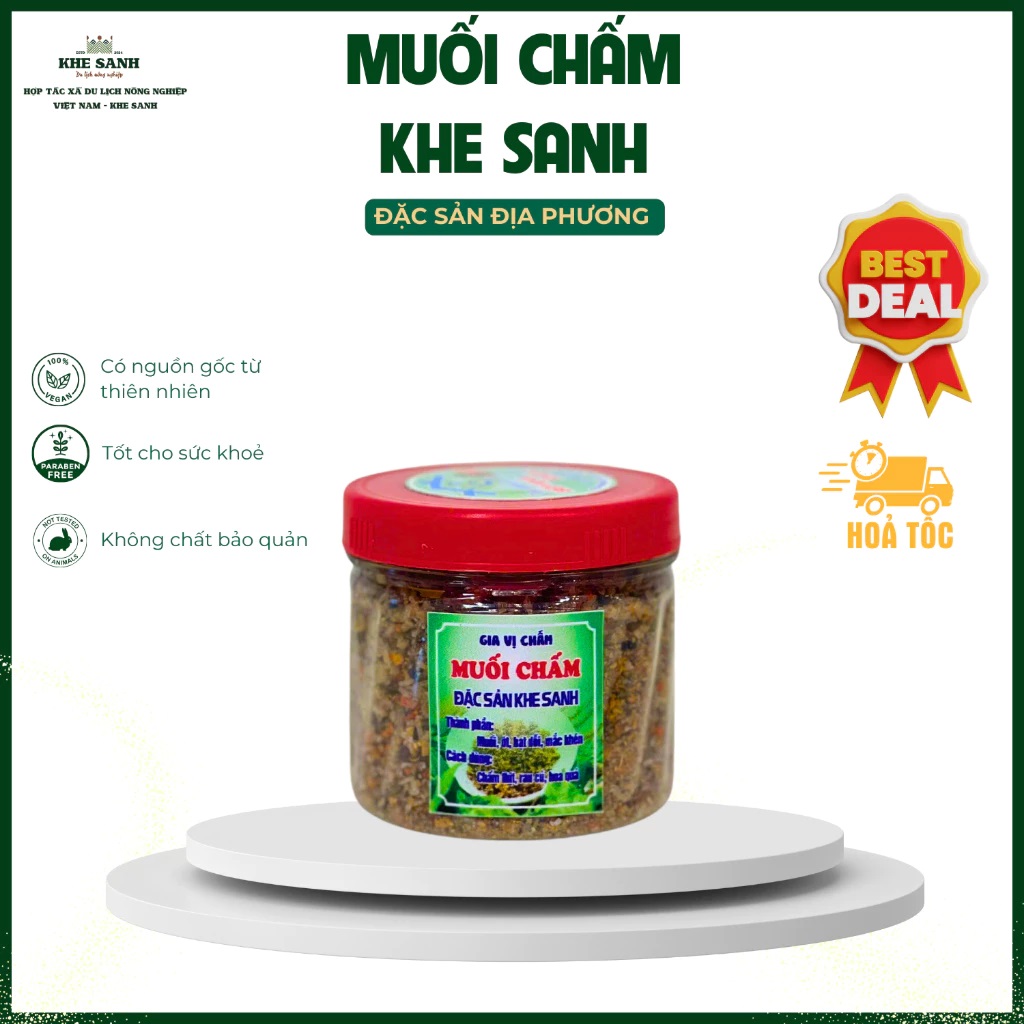 Muối Chấm Mắc Khén -Hương Vị Đặc Sắc, Tăng Cường Sự Thèm Ăn