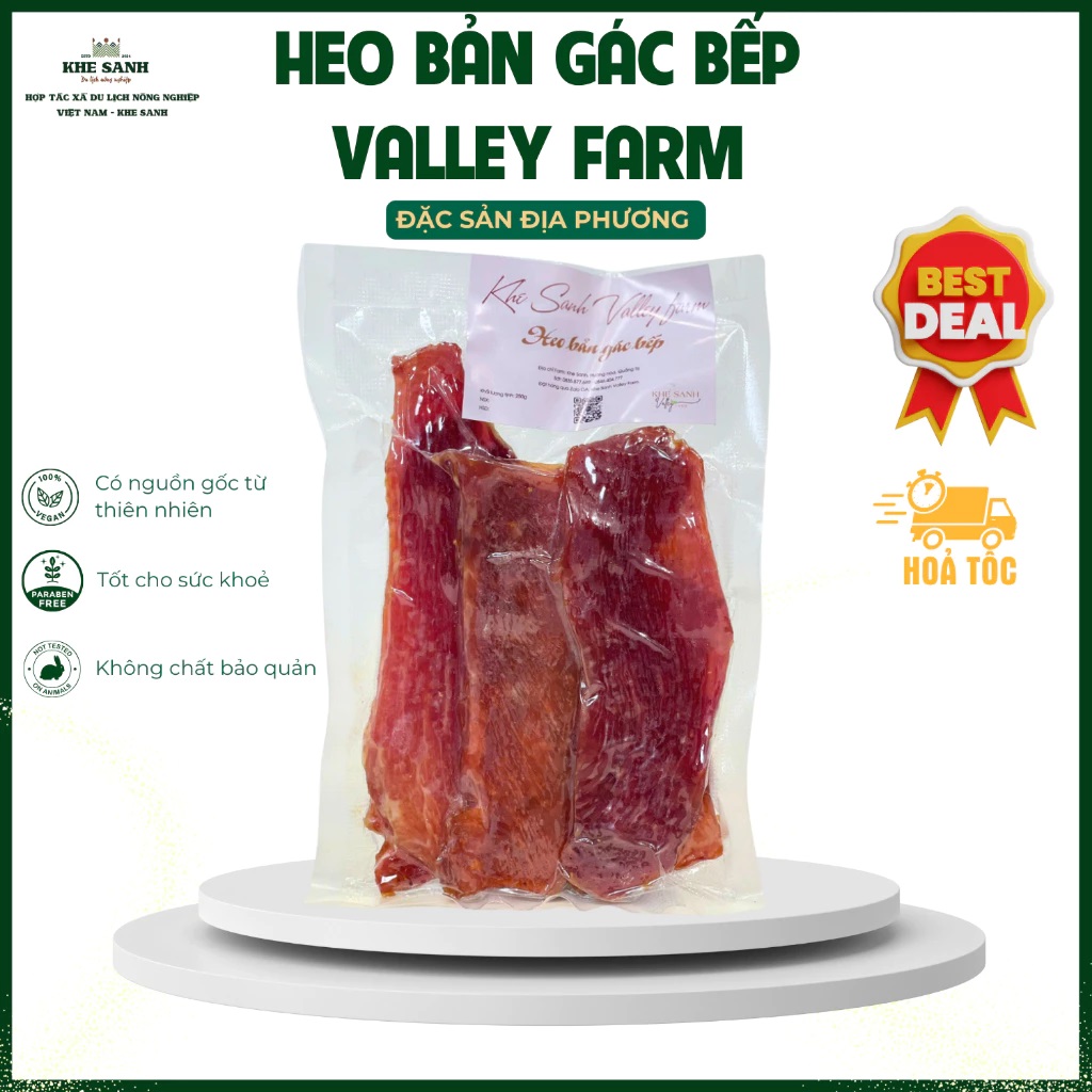 Heo Bản Gác Bếp Valley Farm - Từ Rừng Núi, Ngon, Bổ Dưỡng