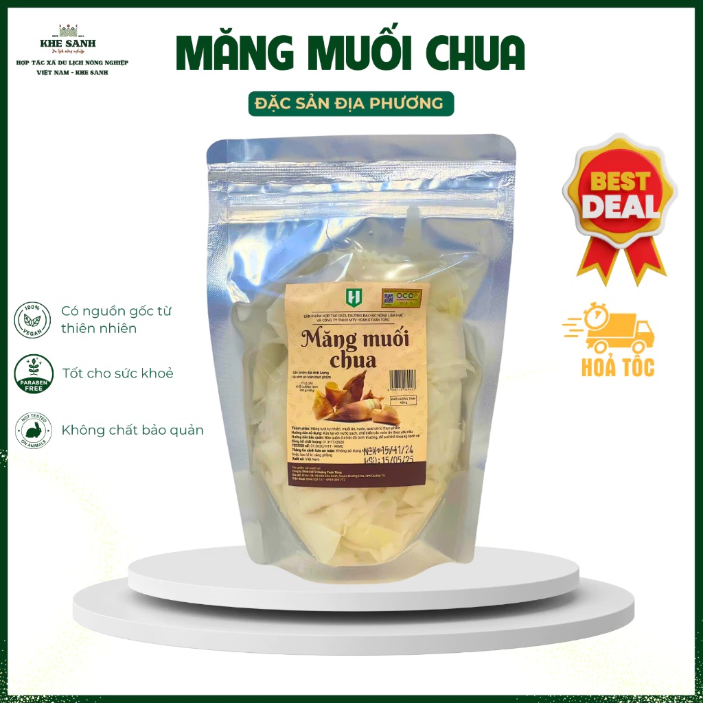 Măng Muối Chua - Đậm Đà Hương Vị, Kích Thích Tiêu Hóa