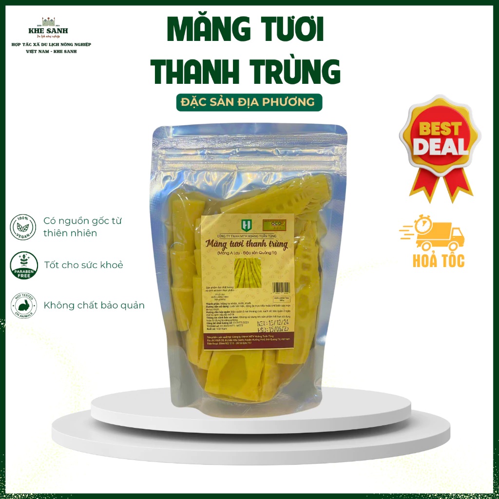Măng Tươi Thanh Trùng - Tươi Ngon Tự Nhiên, Đậm Đà Vị Rừng