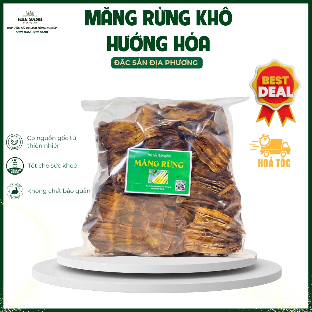 Măng Rừng Khô Hướng Hóa - Giòn Ngon, Dinh Dưỡng Từ Rừng Núi