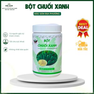 Bột Chuối Xanh - Tăng Cường Sức Khỏe, Hỗ Trợ Tiêu Hóa