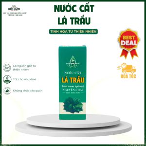 Nước Cất Lá Trầu - Kháng Khuẩn, Chăm Sóc Da, Bảo Vệ Sức Khỏe